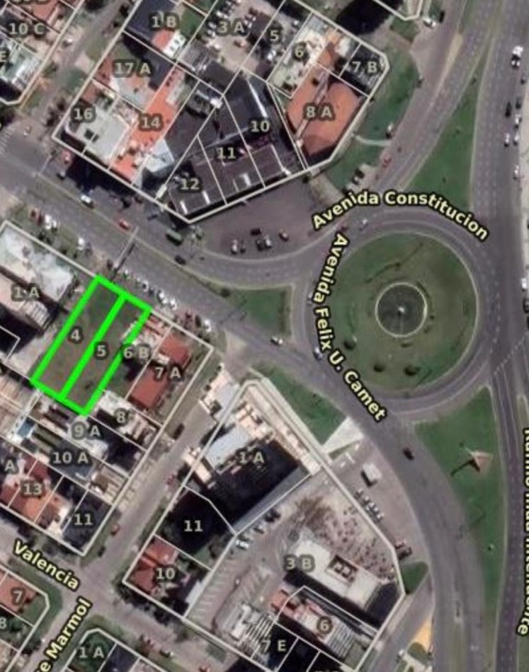 Lote, vista al Mar. Constitucion. Mar del Plata.